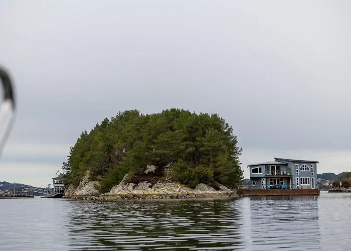 Úszó hotel Floating Bergen